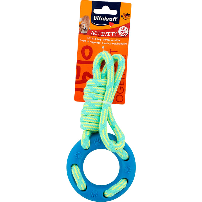 Vitakraft Gummiring i reb