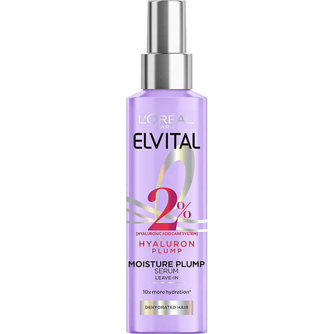 Moisture Plump leave-in hårserum m. hyaluronsyre tørt hår