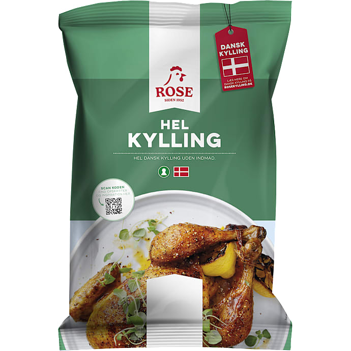 Rose Hel kylling 1,45 kg