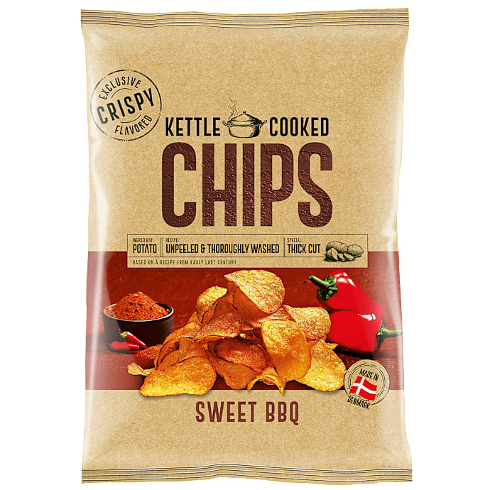 OK Snacks Chips med sød barbecue