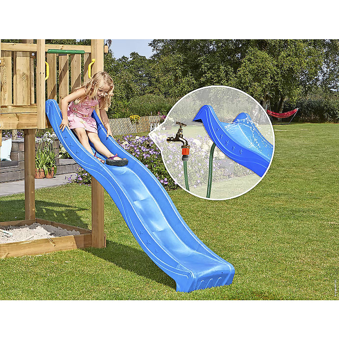 Jungle Gym rutsjebane blå 220 cm