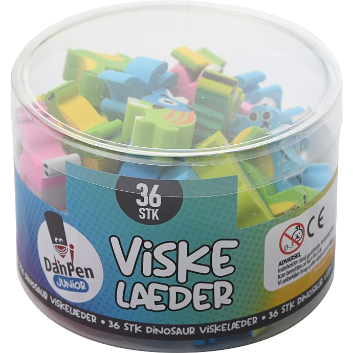 Danpen Junior viskelæder 36-pak