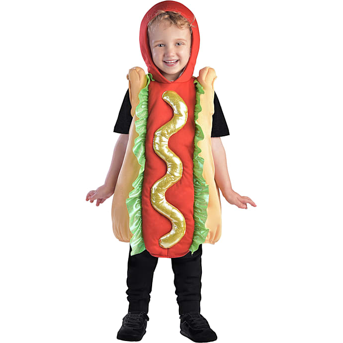 Hotdog kostume str. 104-116