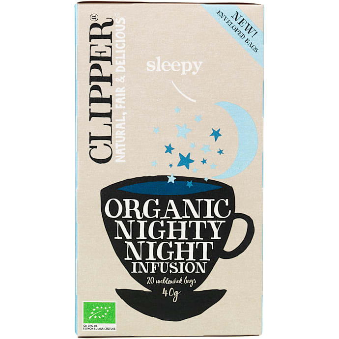 Clipper Kamillete med Kanel og Appelsinsmag Øko 20 stk