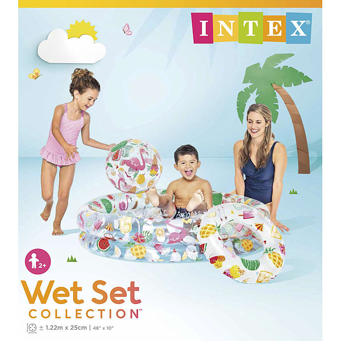 Intex Badebassin med tilbehør