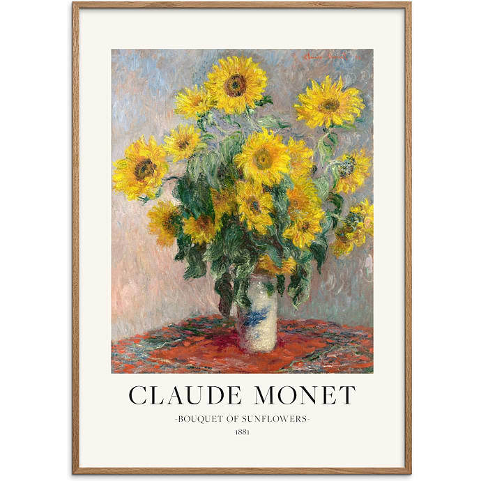 Citatplakat Bouquet Of Sunflowers