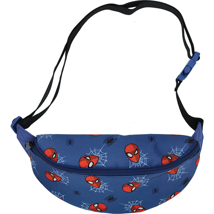Spiderman børne bæltetaske - blå