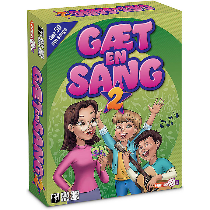Gæt en sang 2 – produktbillede