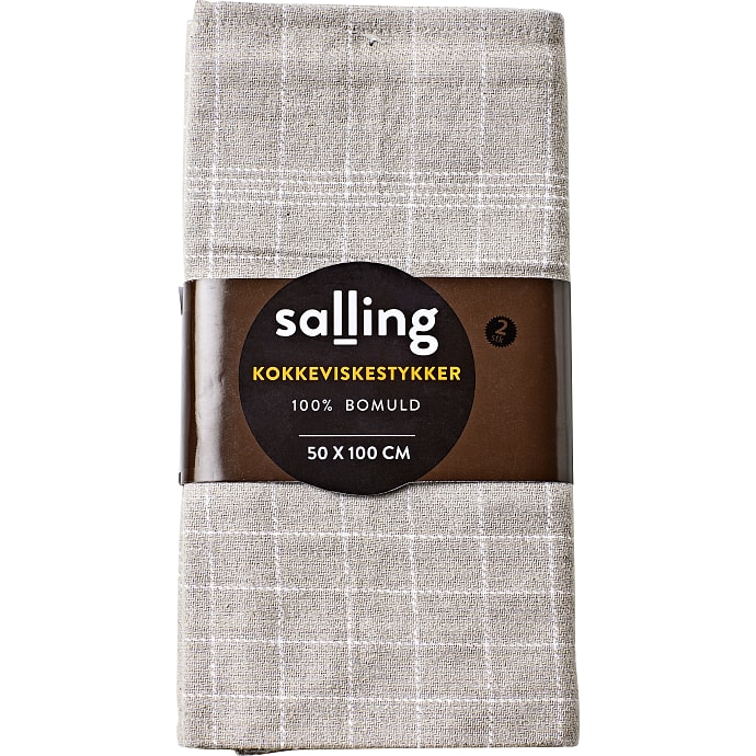 Salling Kokkeviskestykke 2-pak
