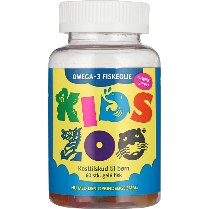 Kids Zoo Omega 3 fiskeolie