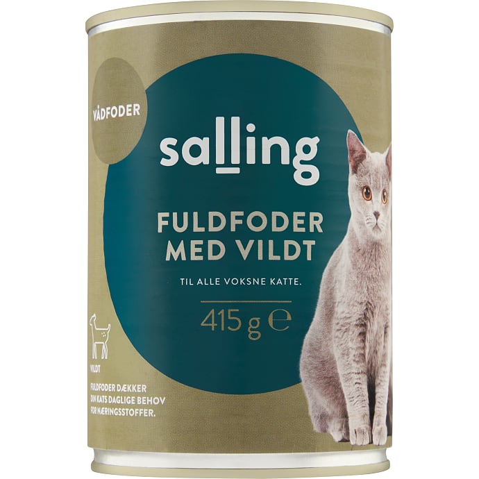 Salling Vådfoder med Vildt