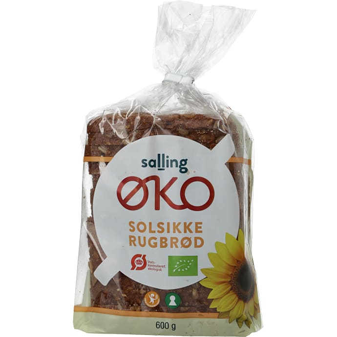 Salling ØKO Solsikkerugbrød
