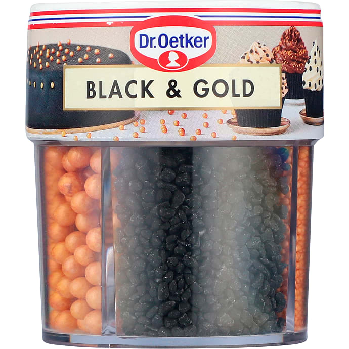 Krymmel sort og guld