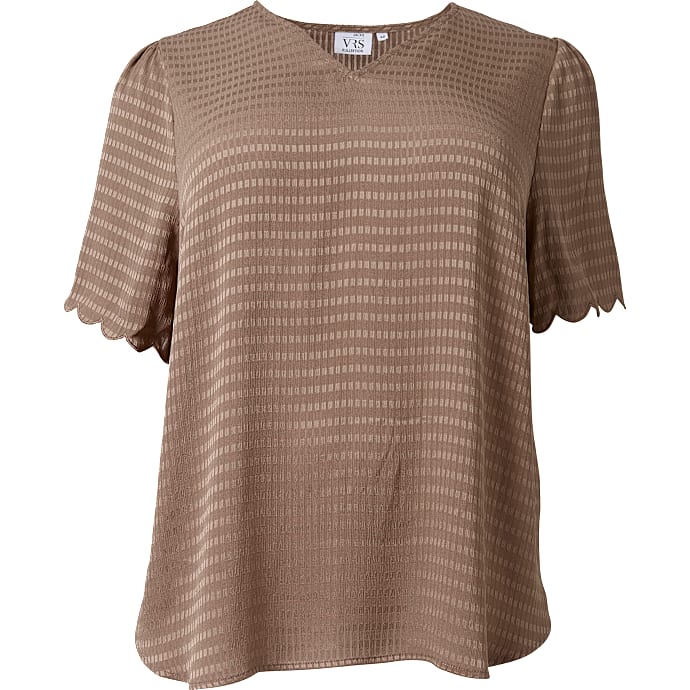 VRS Jackie Dame Top Brun