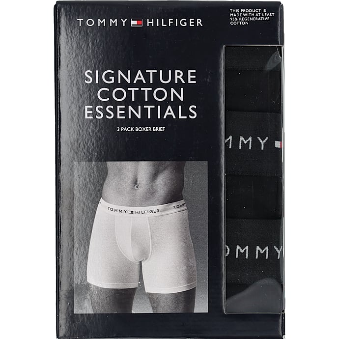 TOMMY herre 3-pk tights str. M - sort