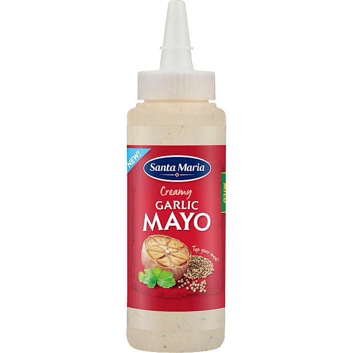 Mayonnaise m. hvidløg og spidskommen
