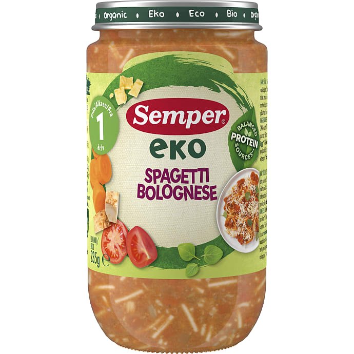 Spaghetti bolognese fra 12 mdr.