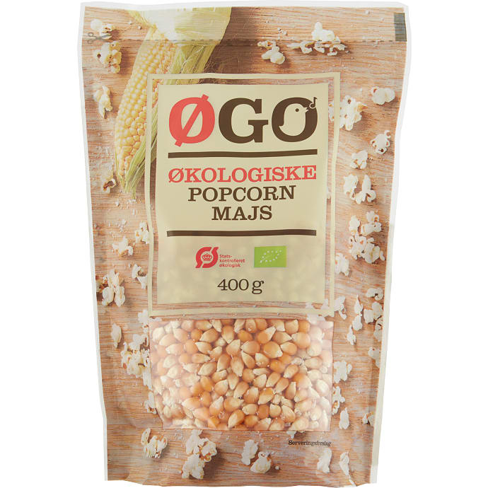ØGO Popcornmajs øko 400 g