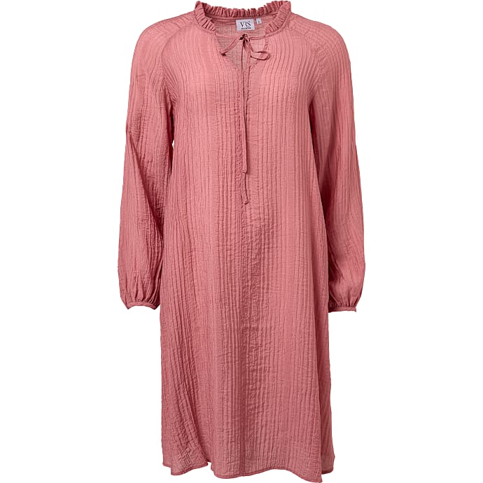 VRS Dame Midi Kjole Rosa