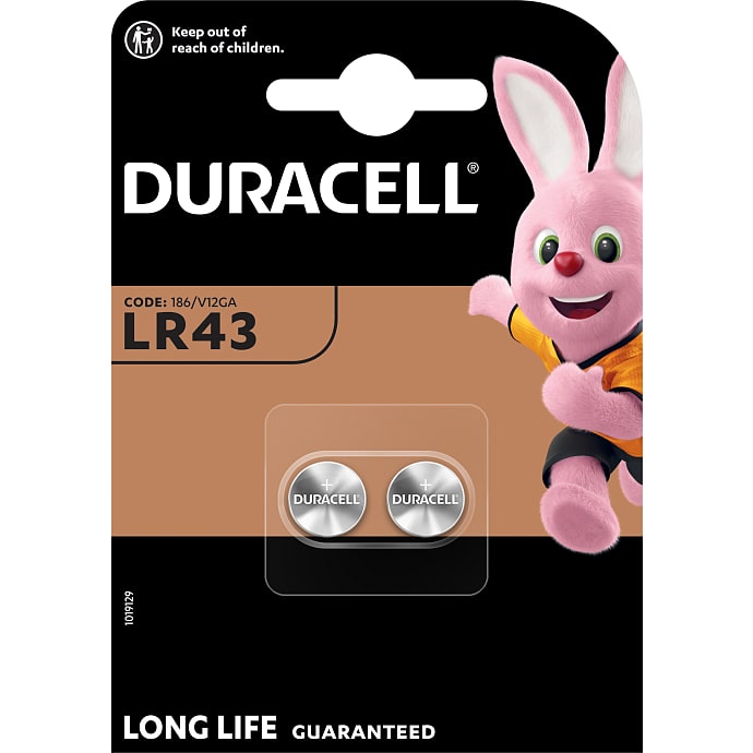 Duracell LR43 batterier