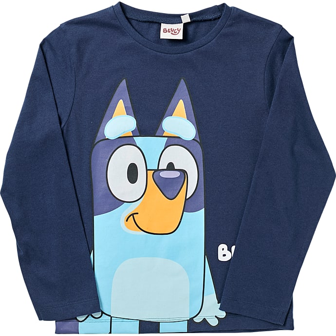 Bluey T-shirt str. 110/116 - blå