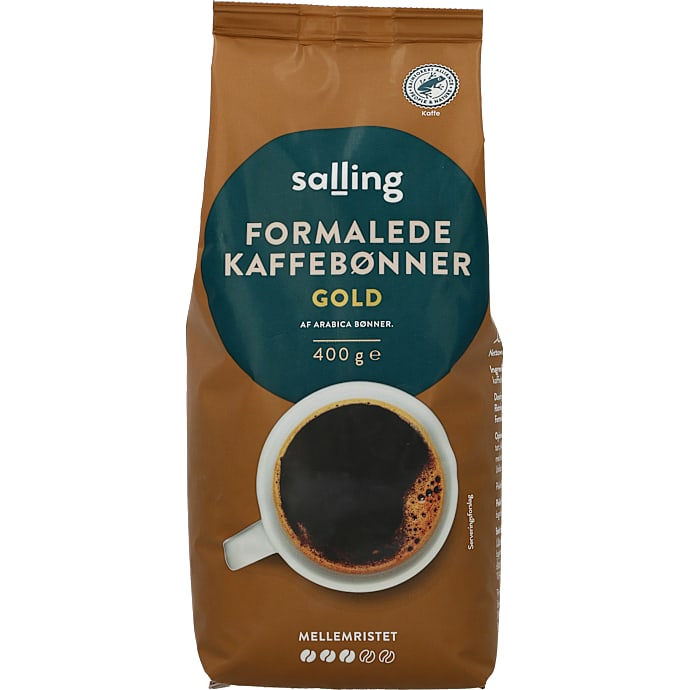Gold formalet kaffe