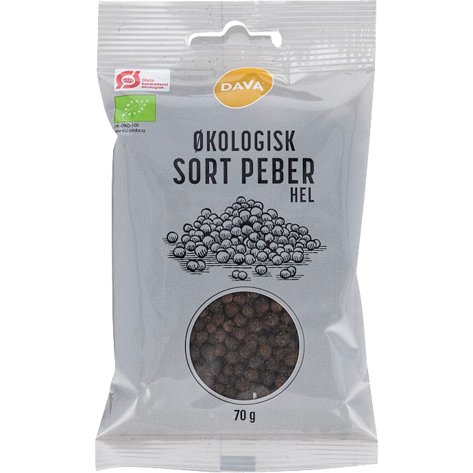 Hel sort peber øko