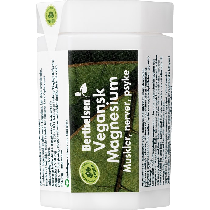 Berthelsen Magnesium Vegansk