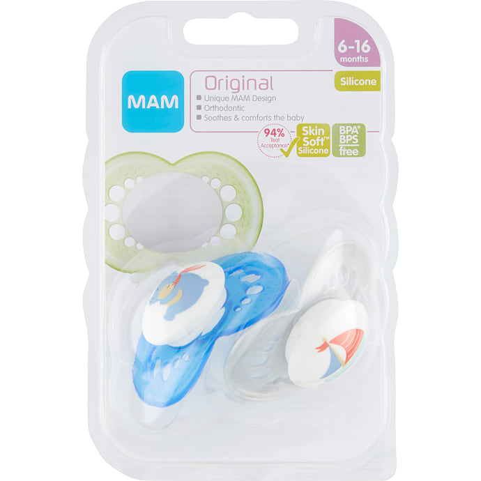 Mam Original sut 6-16m 2 stk