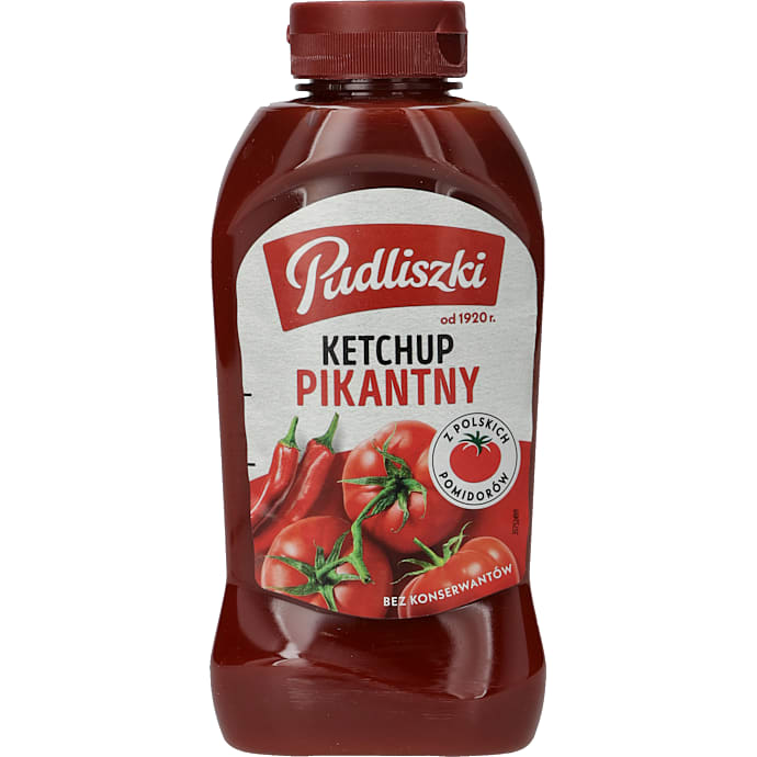 Pudliszki Tomatketchup Stærk