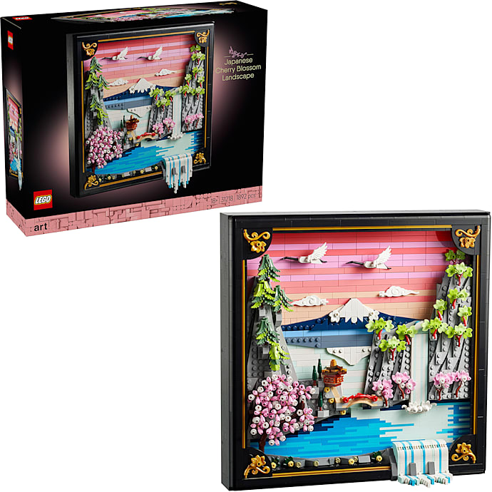 LEGO Art Japansk landskab med kirsebærblomster 31218