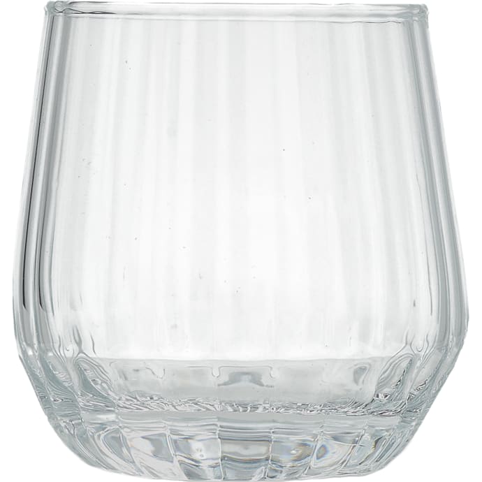 Salling riflet vandglas 4-pak - 370 ml