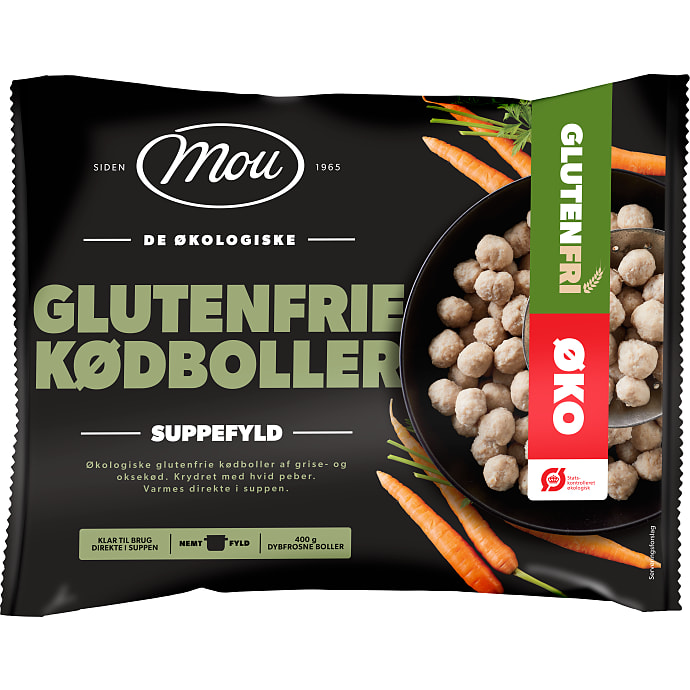 Suppekødboller glutenfri øko