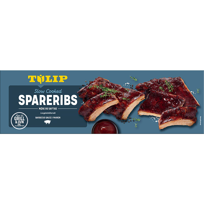 Spareribs m. barbecuemarinade