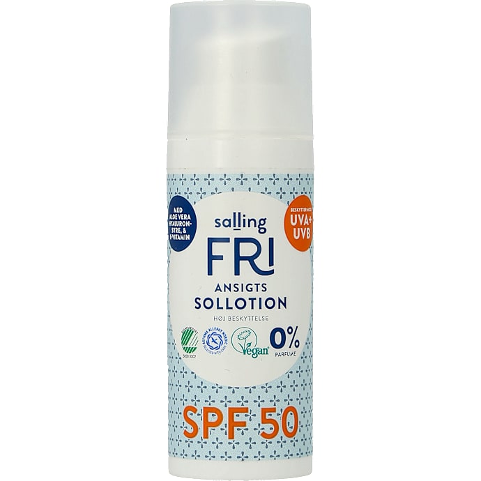 Solcreme solfaktor 50 vandfast