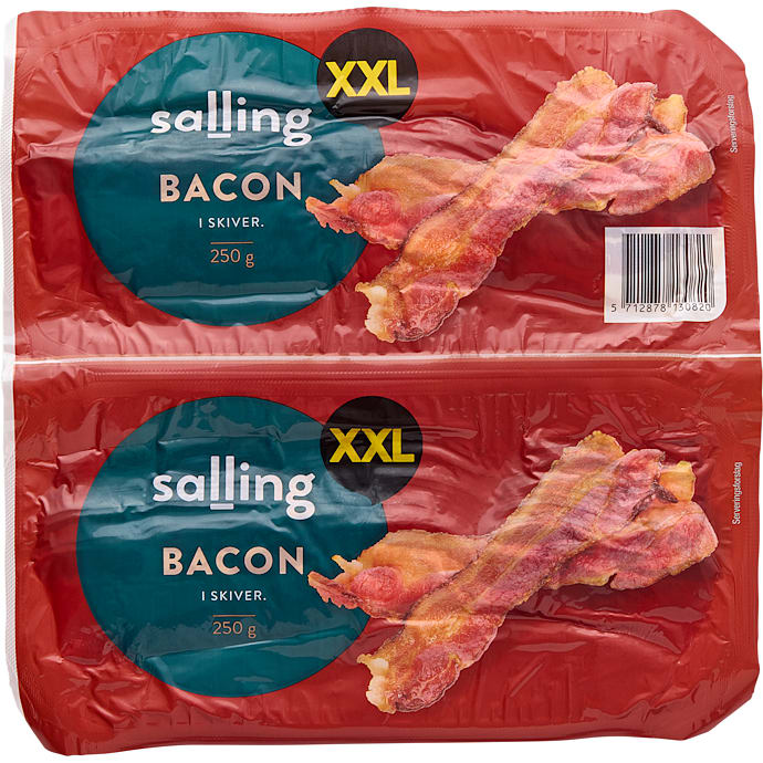 Bacon i skiver