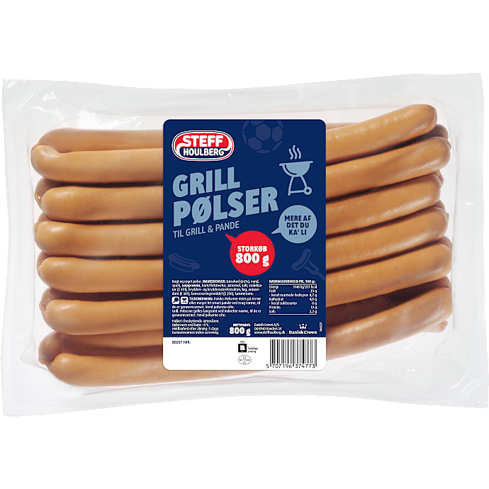 Steff Houlberg Grillpølser 66% Kød