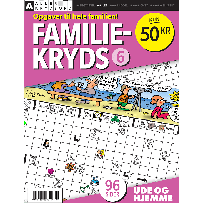 Familiekryds Kryds og tværs 3