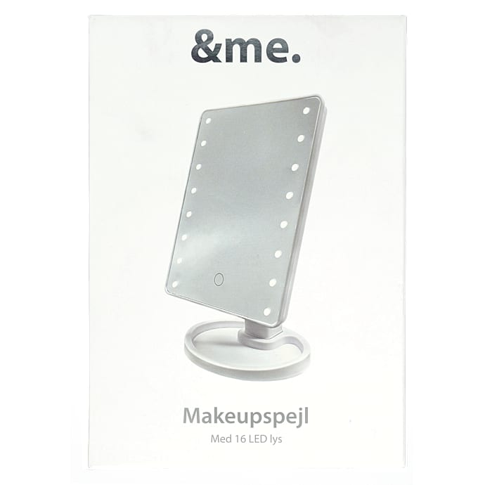 &me makeupspejl med LED-lys