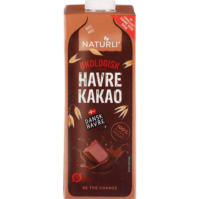 Havredrik kakao 2% fedt øko