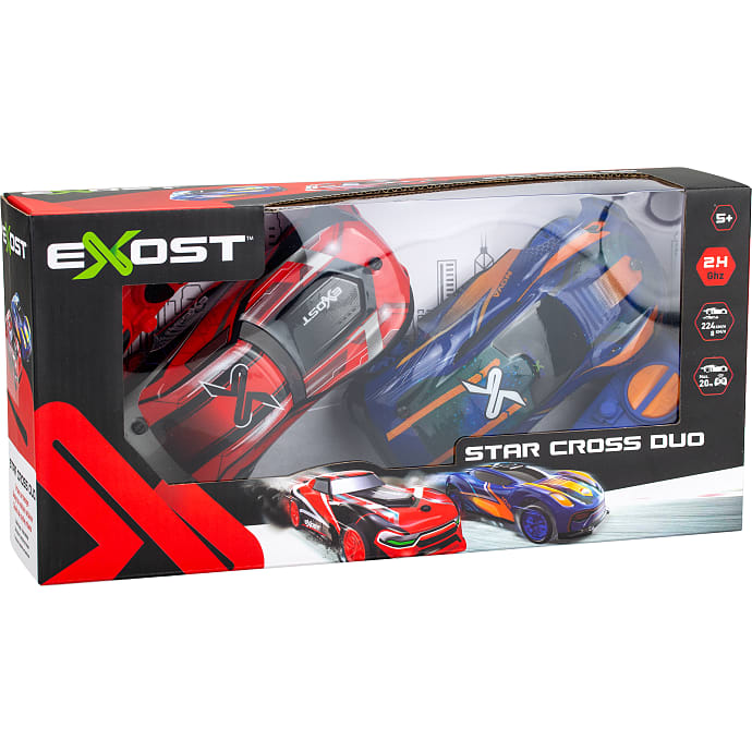 Silverlit 20647 Exost Star Cross fjernstyrede biler 2-pak