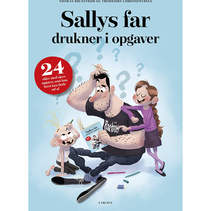 Sallys far drukner i opgaver Carlsen
