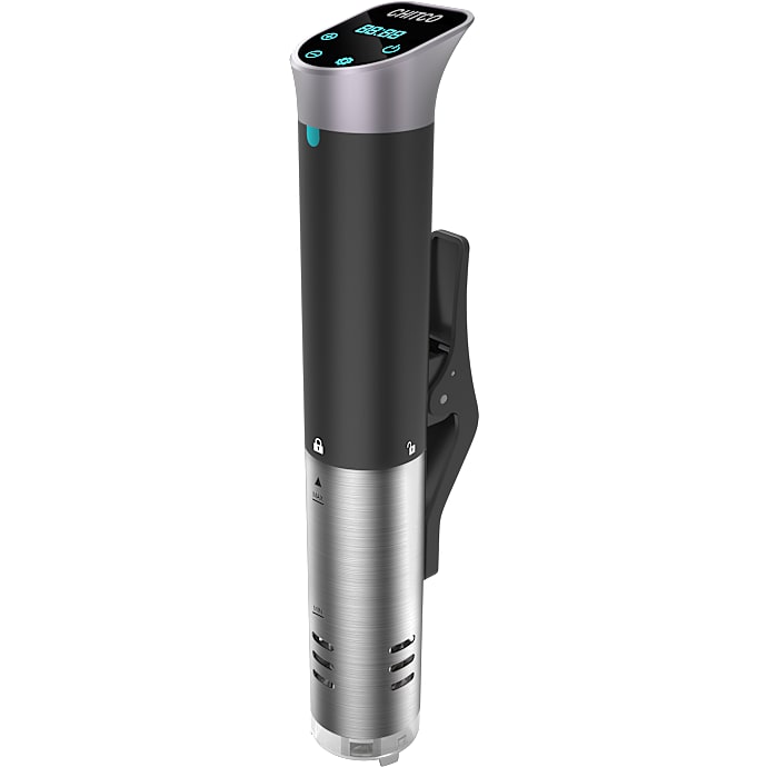 Deski sous vide sort/sølv