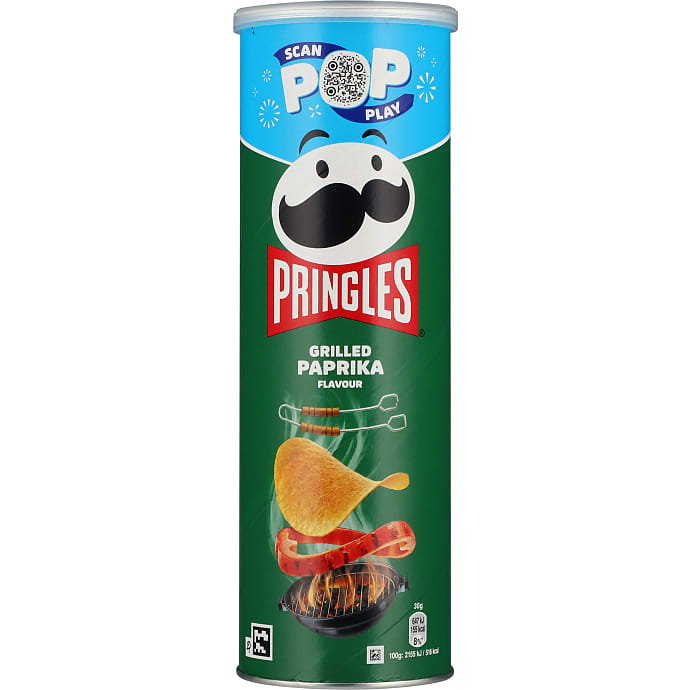 Chips m. grillet paprika