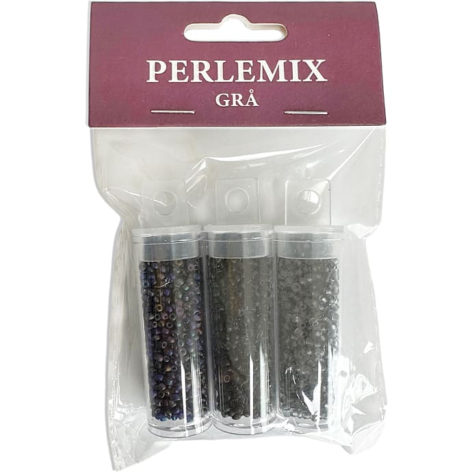 Perlemix - grå