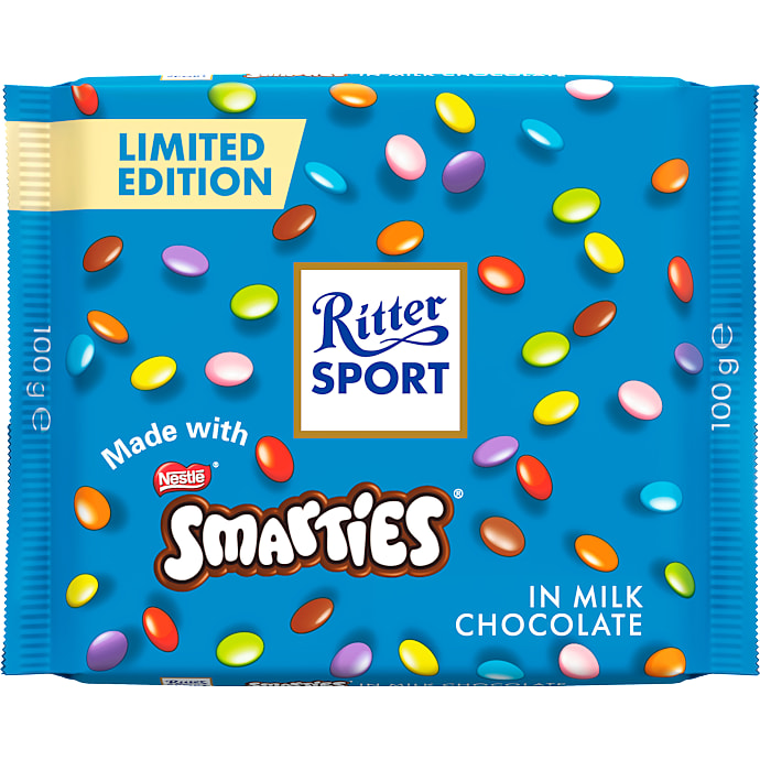 Mælkechokolade m. smarties
