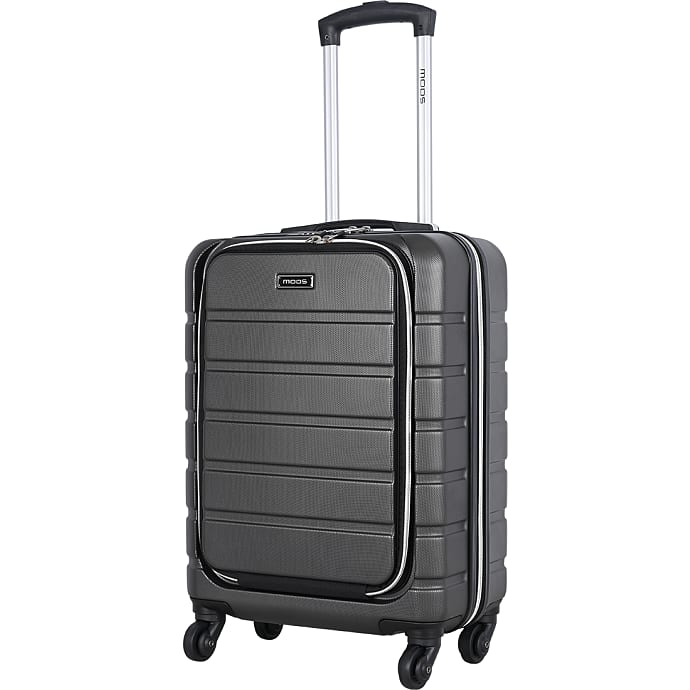 Gate håndbagagetrolley 4 hjul 55 cm - mørkegrå