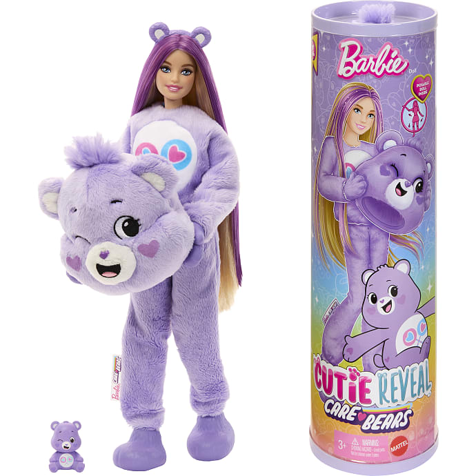 Barbie Care Bears dukke
