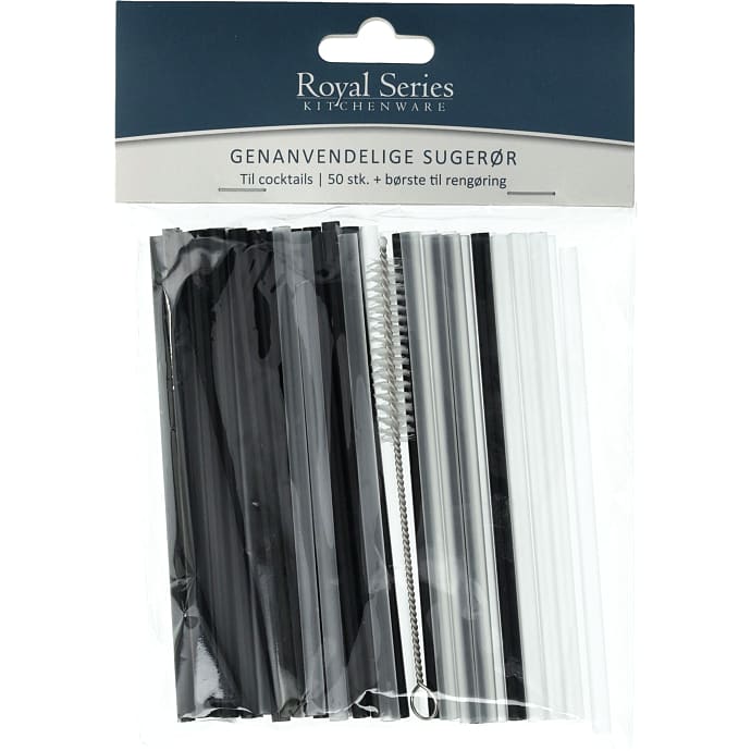 Royal Sugerør Med Børste .