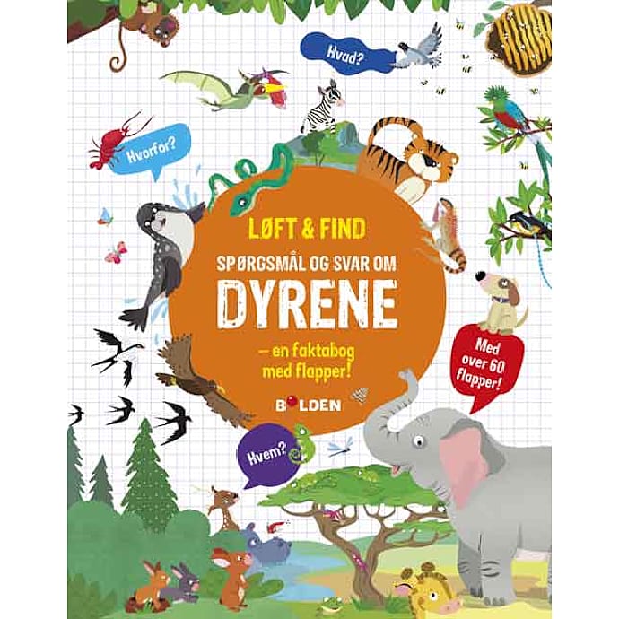 Bolden Løft og find: Spørgsmål og svar om dyrene